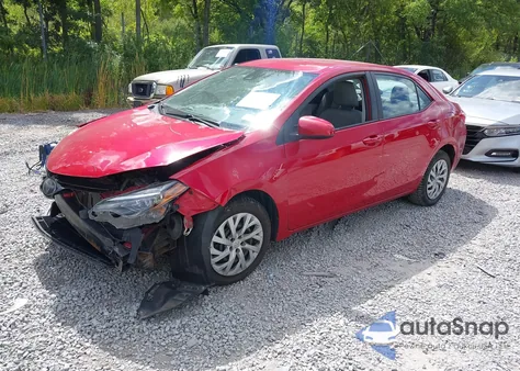 2018 Toyota Corolla Le из США, поврежденный, VIN 2T1BURHE6JC995750